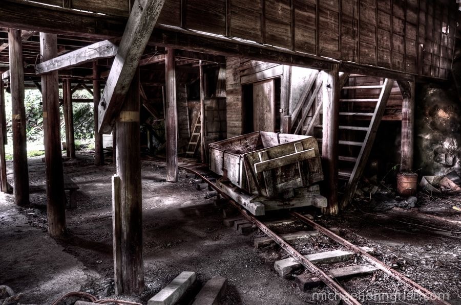 seigoshi mine ruins haikyo abandoned cart urbex lonely ruined 31
